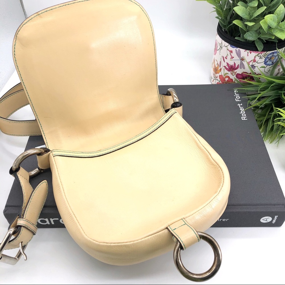 Marc Jacobs Authentic Leather Buckle Crossbody Bag - Picture 7 of 14